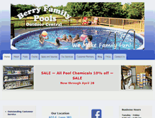 Tablet Screenshot of berryfamilypoolstx.com